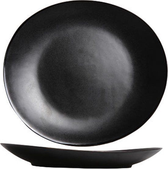Cosy & Trendy Dinerbord Vongola Black - 28 x 26 cm