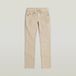 G-Star Midge Slim Straight Chino Femme Jean 27/32 Coton Élasthanne Noir