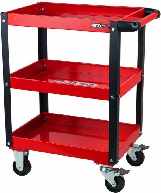KS Tools ECOline Werkplaats gereedschapswagen - 890.0001 - Rood