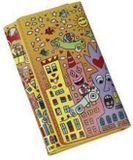 Sleuteletui Goebel® James Rizzi Sleuteltasje "Not getting around the traffic" Kunstleer Meerkleurig 10x6x1,5 cm