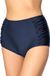 Merry Style Dames Zwembroek - Bikinibroekje - Elastische tailleband – Polyamide & Elastaan – Donkerblauw2 (6007) – 46 - MS-MS10-119-SL
