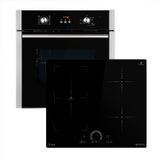 KKT KOLBE Autarkes Herdset | 60cm Einbaubackofen BO8805SS | 59cm Induktionskochfeld IH85901FZ