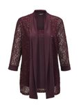 Goldner Tweedelige set Elegante set met pailletten