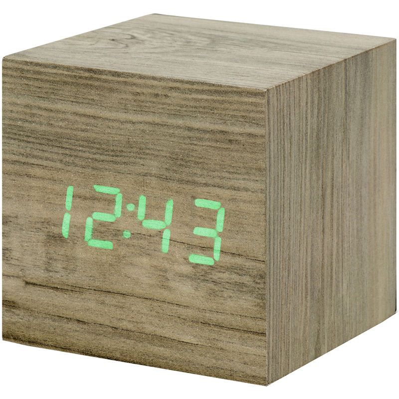 Gingko Cube Click Wekker - 0700900316842