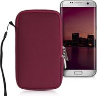 kwmobile Rood Neopreen Smartphone Hoesje - 6.5" - 16.5 x 8.9 cm