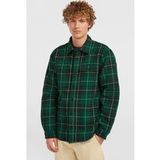 O'Neill Must-have Fleece Lined Shirt Green Flannel Check Taille: XL
