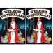 Bellatio Decorations Sinterklaas 2x Deurposter Sinterklaas versiering A1