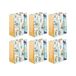 Eurowrap 214005-2C - Jungle, kraft blanc, sac large 26,5x14x33 cm - Paquet de 6