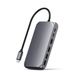 Satechi ST-UCM1HM USB Type-C Hub 6 poorten Grijs