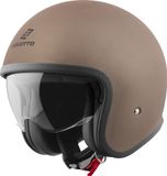 Bogotto H589 Solid Jethelm - Bruin Mat - L