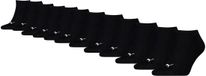 Puma Unisex Sneakersokken 12 Pack Maat 39-42 Zwart