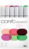 Copic Sketch Floral Favorite 1 marker set, 6 stuks, meerkleurig