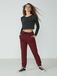 C&City Broek bordeaux / zwart