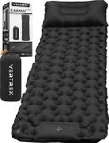VERTREX Inflate-X1 Slaapmat met Ingebouwde Pomp - Luchtbed - 1 Persoons - Nachtzwart