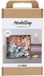 Creativ Company CC Craft Kit Modelling, Flowers, pastel colours, 1 pack