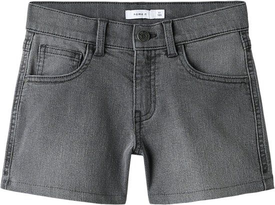 NAME IT Meisjes NKFROSE WIDE DNM SHORTS 1061-DT TB Bermuda shorts - Maat 128