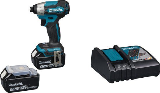Makita DTD157RTJ 18V Slagschroevendraaier Set (2x 5.0 Ah) In Mbox