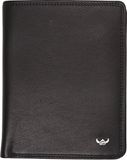 Golden Head Leren kaarthoes Polo RFID Protect Scheintasche ohne Münzfach 1328 Schwarz zwart