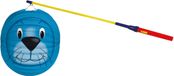 Bâton de lampion 50 cm - avec lampion phoque - bleu - D22 cm - Saint-Martin