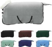 vidaXL Paardendeken Volledig Lichtgrijs 135 cm Polar fleece