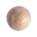 Rayher Set van 3 beukenhouten ballen, ongeboord, diameter 35 mm, FSC-gecertificeerd, zonder gat, om te knutselen en te schilderen 6245900