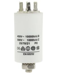 Fixapart W1-11010N Condensator 10.0 uf / 450 V + Aarde