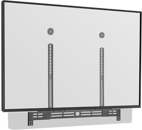 Cavus SBU03 Universele Soundbar beugel met hoogte en diepte instelling - Geschikt voor Soundbars met een ophangsysteem aan de achterzijde - VESA