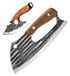 Heavy duty cleaver set of 2 pieces for meat processing