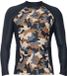 Iq-uv Uv 230 Rash Guard slim fit à manches longues multicolore S homme
