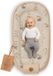Totsy baby ASE Spolka Akcyjna Babynestje Pasgeborene 65x120cm – Babynest behaaglijk Katoen & Wafel – zacht ademend en knus Nestje comfortabel voor Ledikant Wieg Kinderwagen Babykamer en Onderweg Giraffen