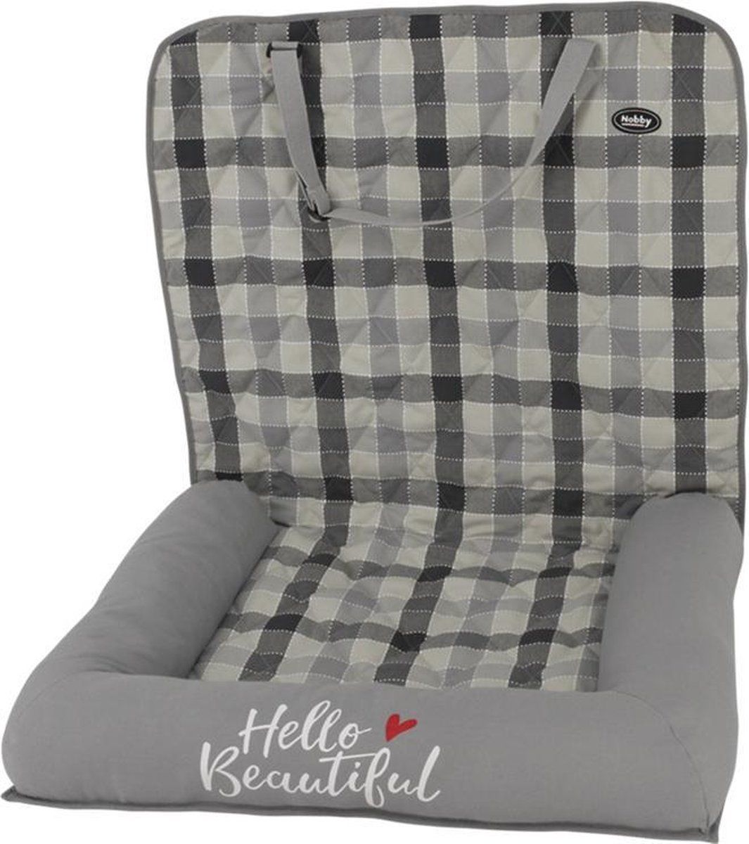Nobby autostoel campo 60 x 45 x 60 cm - grijs