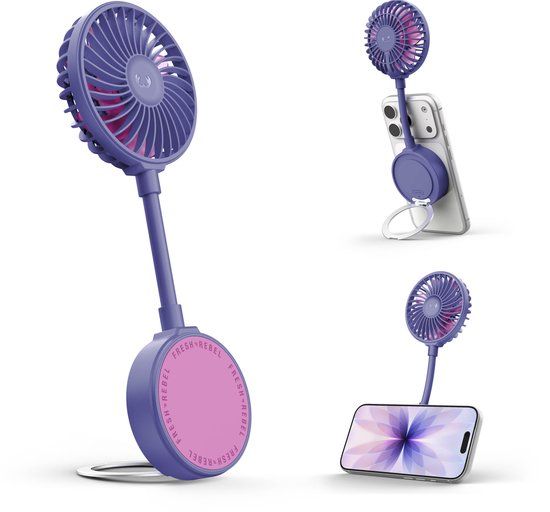 Fresh 'n Rebel Magnetic Fan - Vivid Violet