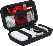 Famanu - Hard Travel Case voor Laptop Oplader, etui voor power adapter, USB-C hub, Magic Mouse en kabels, extra ruimte