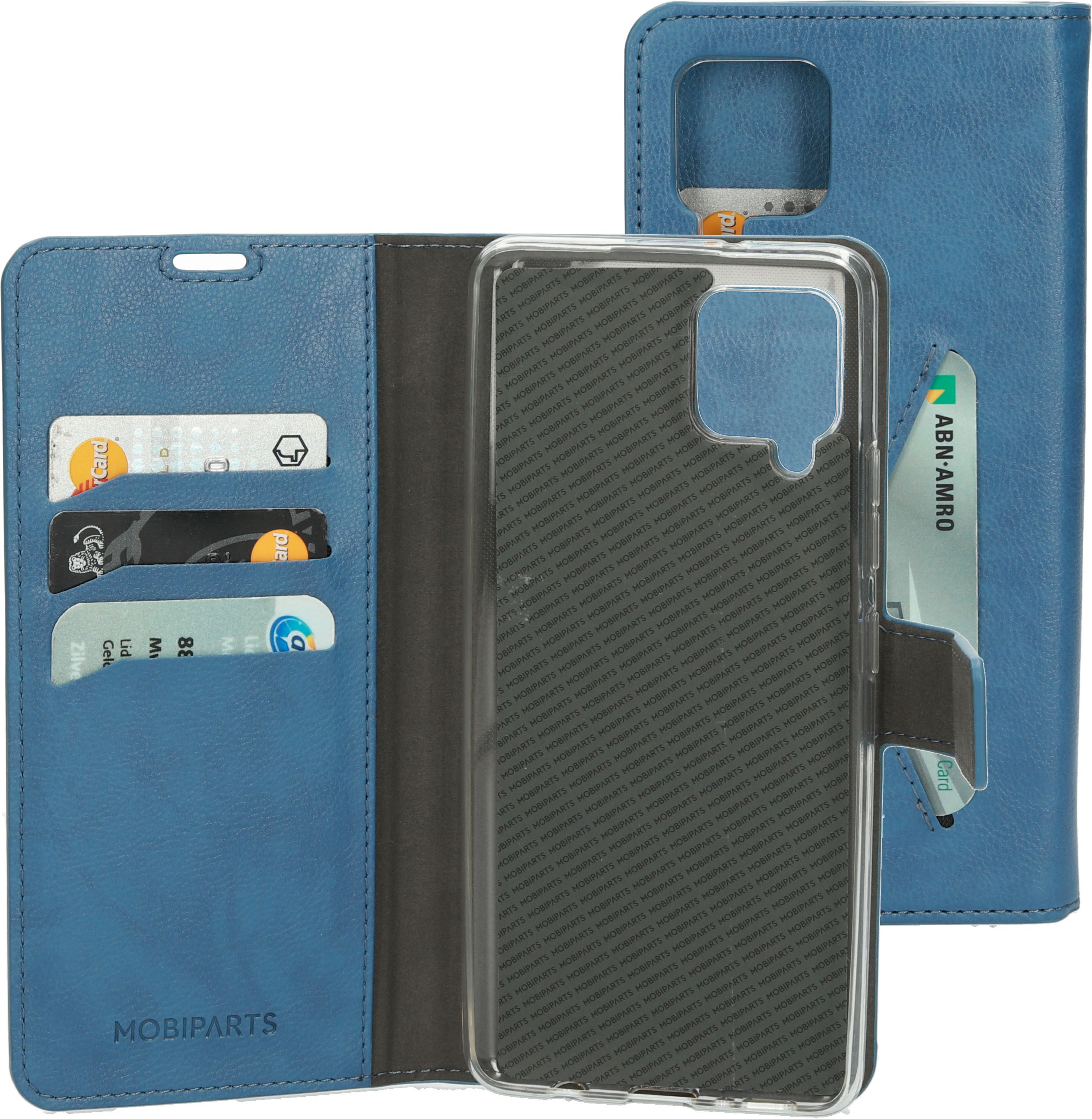 Mobiparts Classic Wallet Case Samsung Galaxy A42 (2020) Steel Blue