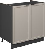 Vicco Fame-Line Wastafelkast – 80 cm zonder werkblad GrijsBeige