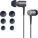 kwmobile 6x cover voor in-ear oortjes geschikt voor Sony MDR-EX750BT / WI-1000X / WI-H700 / WI-C200 - Vervangende oordopjes van siliconen in grijs - 3 maten