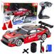 Drift Car Racing Rc Rouge Noir 30 km/h 1:16