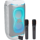 JBL Partybox 130 Wit + JBL Draadloze Microfoonset