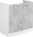 Vicco R-Line Wastafelkast – 80 cm zonder werkblad Beton