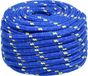 vidaXL Multifunctioneel touw 20 mm 100 m Blauw PP