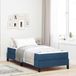 Maison Exclusive - Boxspringbed, bleu, 90 x 190 cm, rembourré