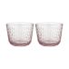 Marimekko Verre Syksy 2 dl, lot de 2 Mauve