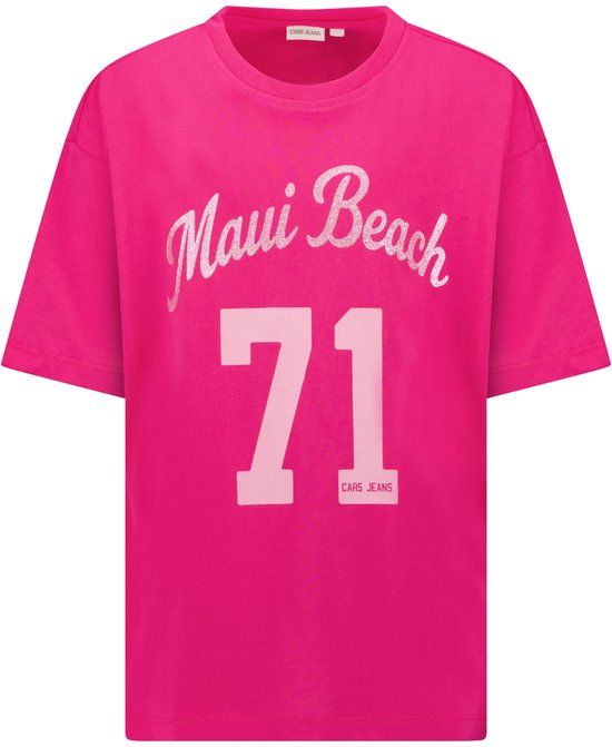 Cars Jeans T-shirt Lyssia jr. meisjes 152 Fuchsia