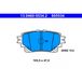 ATE Kit de plaquettes de frein, frein à disque 13.0460-5534.2 Lexus 04466-02430