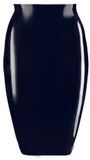 Late The Latex Collection Latex Rok Wetlook Zwart L