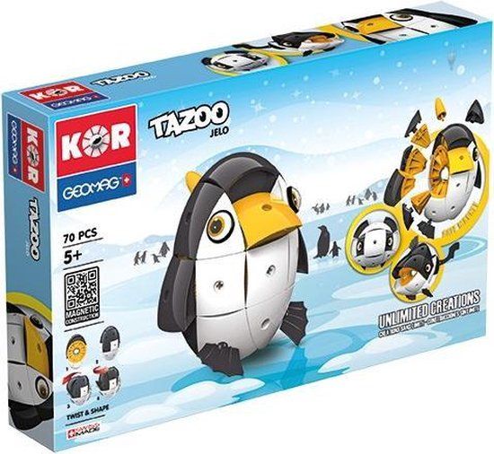 Geomag Kor Tazoo Jelo Oranje 70-delig