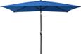 vidaXL Parasol met metalen paal 300x200 cm azuurblauw
