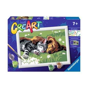 Ravensburger CreArt Sleeping Cats and Dogs 28930