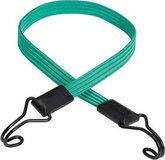 Masterlock Flat Bungee Cord - 80cm - Green - Double Hook