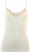 Conta Dames hemd modal, kant - Comfortabele Vrouwen singlet - Spaghetti bandjes - Maat 44 - Wit